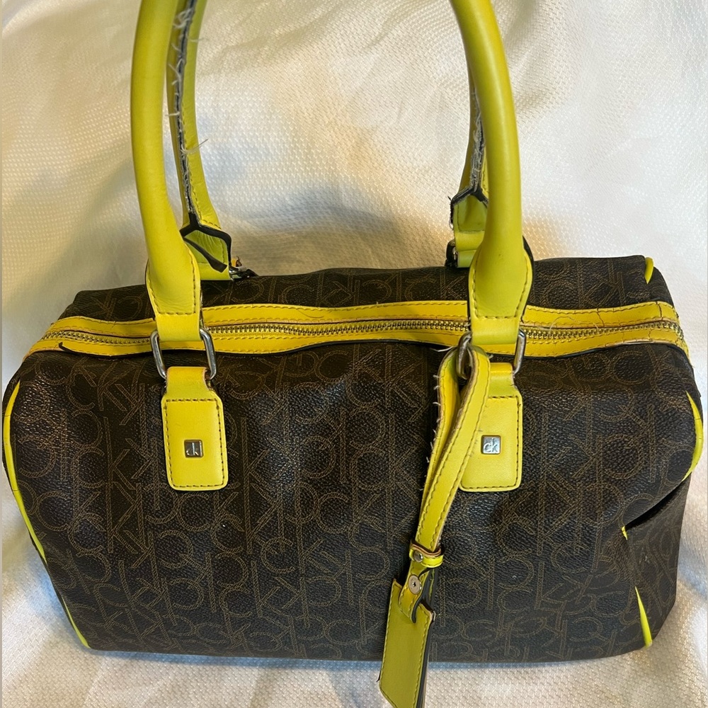 COPY - Calvin Klein brown and green bag